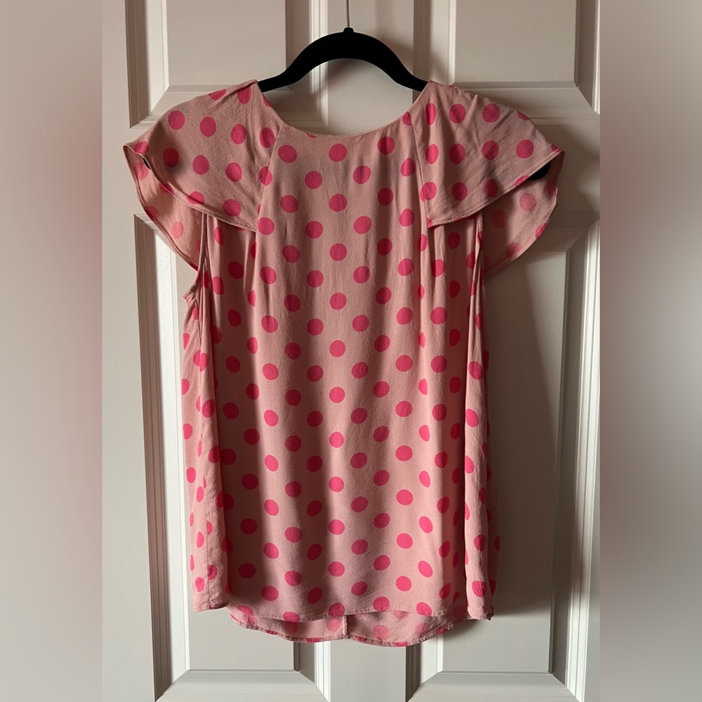 Boden polka dot blouse